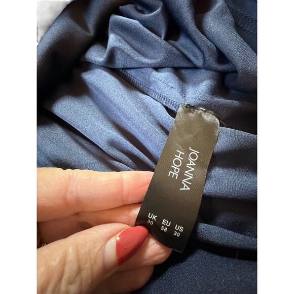 Torrid Blue Floral Velvet Burnout Dress - Size 4X - Picture 11 of 16